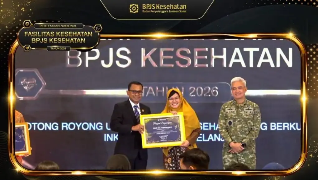 RSUD Tjokronegoro Ukir Prestasi Nasional, Raih Juara II FKRTL Berkomitmen BPJS Kesehatan