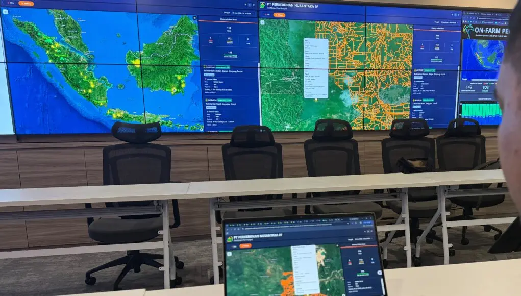 PTPN IV PalmCo Integrasikan Deteksi Dini dan Pelacakan Penanganan Karhutla melalui GeoPalm Dashboard