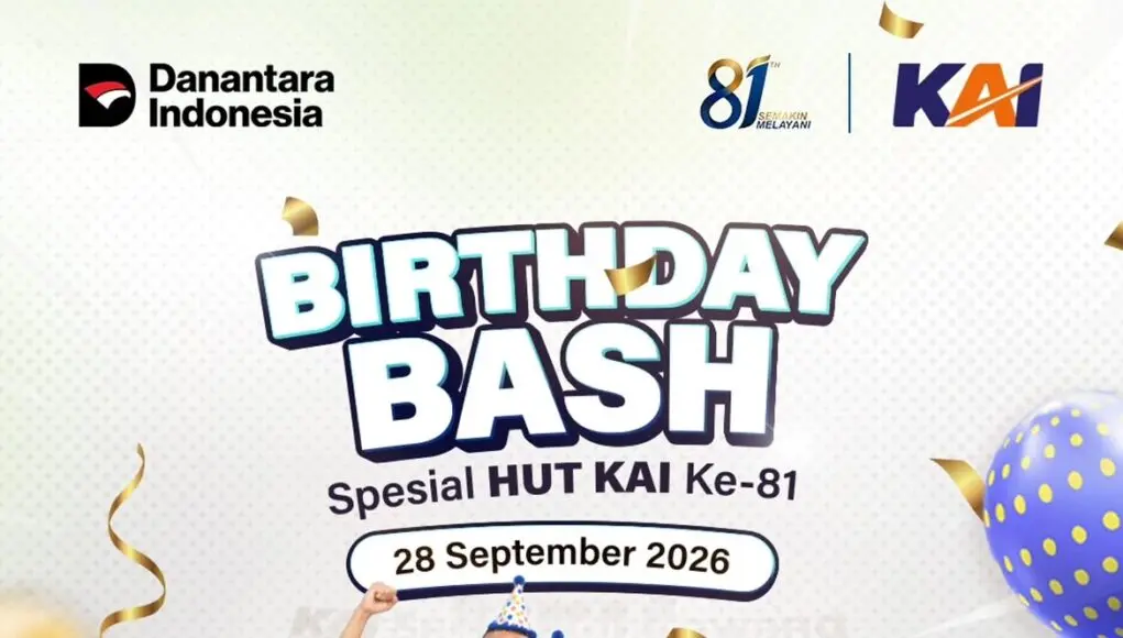 Rayakan HUT ke-81, KAI Tebar Promo Tiket Bayar 81 Persen