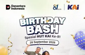 Rayakan HUT ke-81, KAI Tebar Promo Tiket Bayar 81 Persen