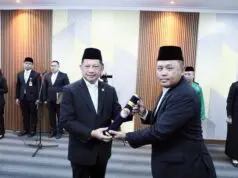 Mendagri Tito Lantik Edi Nurhabad sebagai Deputi Bidang Pengelolaan Infrastruktur Kawasan Perbatasan BNPP