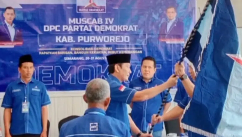 Yophi Prabowo Kembali Dipercaya Pimpin Demokrat Purworejo, Konsolidasi hingga 2031