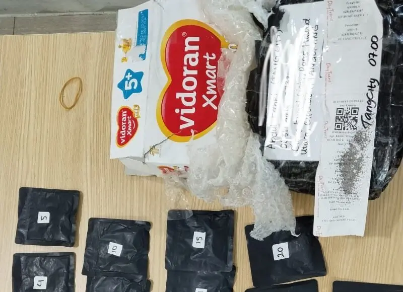 Polres Metro Tangerang Kota Cokok Pengedar Narkoba di Cipondoh, 76 Gram Tembakau Sintetis Disita Polres Metro Tangerang Kota Cokok Pengedar Narkoba di Cipondoh, 76 Gram Tembakau Sintetis Disita