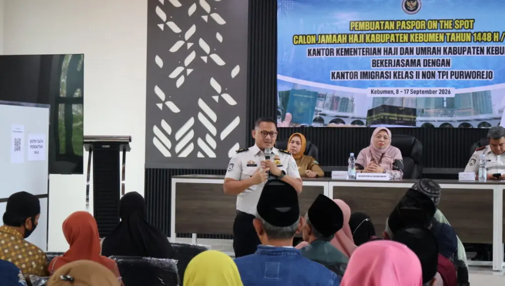 1.700 Calon Jamaah Haji Kebumen Urus Paspor Kolektif, Imigrasi Purworejo Turun Langsung