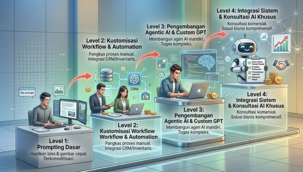 Strategi Monetisasi AI Menjadi Bisnis Beromzet Ratusan Juta Strategi Monetisasi AI Menjadi Bisnis Beromzet Ratusan Juta