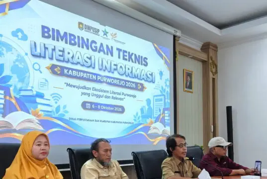 Dinas Perpustakaan Purworejo Perkuat Literasi Informasi, Bekali Pustakawan hingga Pegiat Literasi