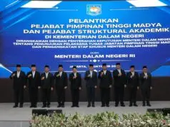 Lantik Pejabat Eselon I dan Staf Khusus, Mendagri Tekankan Loyalitas, Integritas, dan Kinerja