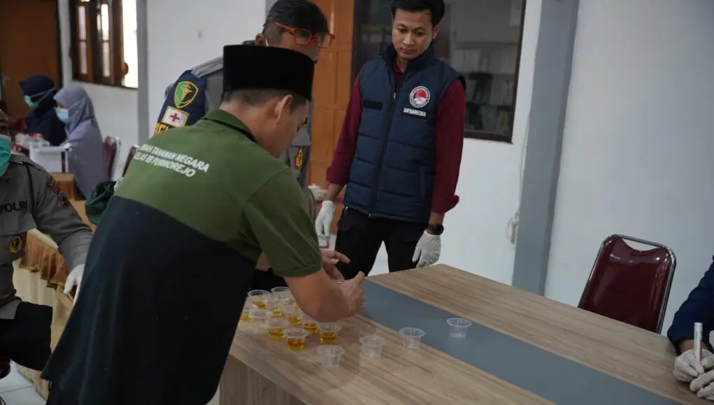 Tes Urine 159 Warga Binaan Lapas Purworejo, Seluruh Hasil Dinyatakan Negatif
