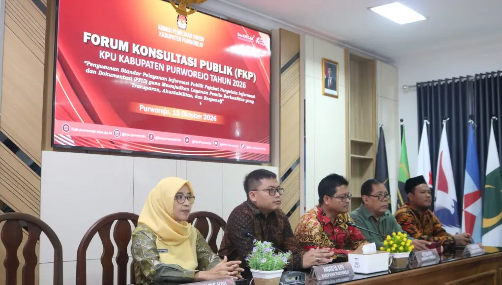 KPU Purworejo Libatkan Akademisi dan Masyarakat untuk Sempurnakan Standar Layanan Informasi Publik
